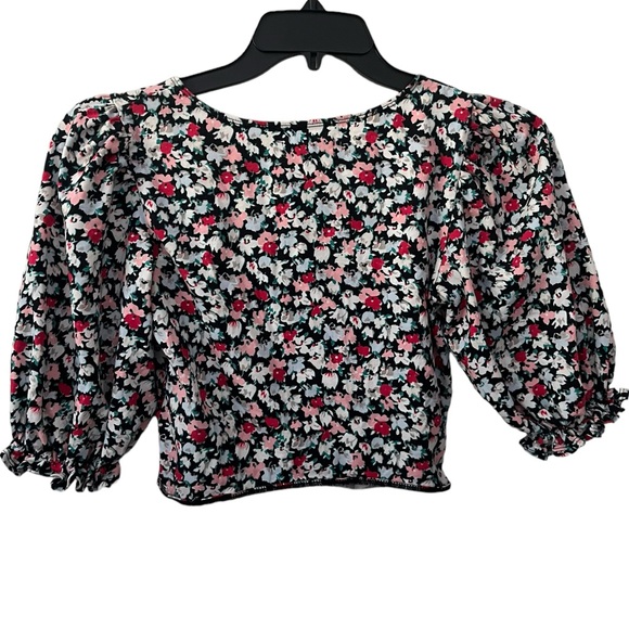 Urban Outfitters Floral Blouse Top Size M - Picture 5 of 6